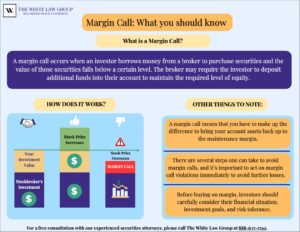 What should I do if I get a Margin Call? featured by top securities fraud attorneys, the White Law Group.