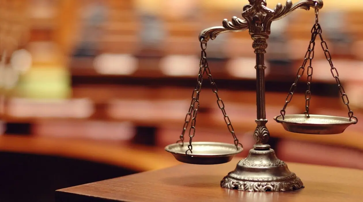 The scales of justice in the office of Wisconsin securities fraud attorneys